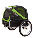 DoggyRide Hondenfietskar Mini 20 Cabin Groen/Grijs