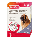 Beaphar Wormtabletten All-in-One hond 17,5 - 70 kg 2 st