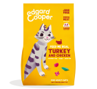 Edgard & Cooper kattenvoer Adult Kalkoen en Kip 325 gr