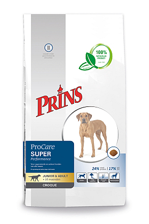 Prins hondenvoer ProCare Croque Super Performance 10 kg