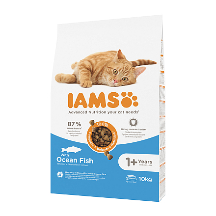 IAMS Kattenvoer Adult Ocean Fish 10 kg