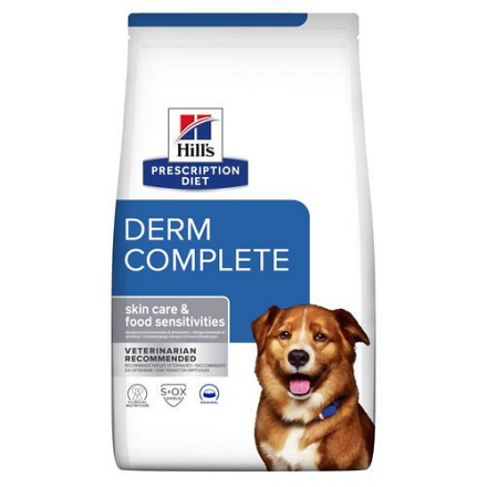 Hill's Prescription Diet hondenvoer Derm Complete 4 kg