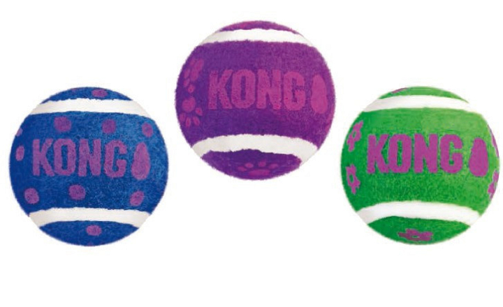 Kong Cat Tennis balls met bells